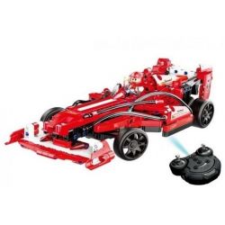 DOUBLEE CADA C51010 51010 non  XE ĐUA CÔNG THỨC 1 bộ đồ chơi xếp lắp ráp ghép mô hình  FORMULA RACER Kỹ Thuật Công Nghệ Cao Mô Hình Phương Tiện 317 khối