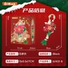 IBLOCK IB1401-8 1401-8 LỜI CHÚC HOA CHUÔNG GIÓ GIÁNG SINH bộ đồ chơi xếp lắp ráp ghép mô hình Creator Sáng Tạo