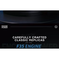 REOBRIX 33014 ĐỘNG CƠ F35B bộ đồ chơi xếp lắp ráp ghép mô hình Technic Kỹ Thuật Công Nghệ Cao Mô Hình Phương Tiện