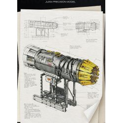 REOBRIX 33014 ĐỘNG CƠ F35B bộ đồ chơi xếp lắp ráp ghép mô hình Technic Kỹ Thuật Công Nghệ Cao Mô Hình Phương Tiện