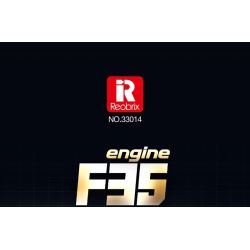 REOBRIX 33014 ĐỘNG CƠ F35B bộ đồ chơi xếp lắp ráp ghép mô hình Technic Kỹ Thuật Công Nghệ Cao Mô Hình Phương Tiện