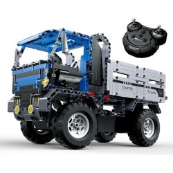 DOUBLEE CADA C51017 51017 non  XE TẢI CHỞ PHẾ THẢI bộ đồ chơi xếp lắp ráp ghép mô hình  DUMP TUCK Kỹ Thuật Công Nghệ Cao Mô Hình Phương Tiện 638 khối