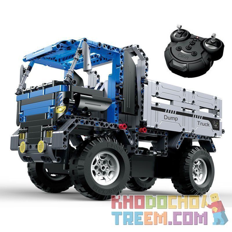 DOUBLEE CADA C51017 51017 non  XE TẢI CHỞ PHẾ THẢI bộ đồ chơi xếp lắp ráp ghép mô hình  DUMP TUCK Kỹ Thuật Công Nghệ Cao Mô Hình Phương Tiện 638 khối