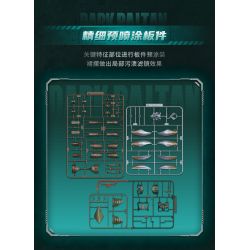 KEEPPLEY K75163 75163 PHIÊN BẢN TÌNH YÊU SIÊU QUÁI VẬT NGÔI SAO KHOA HỌC DARK BALTAN bộ đồ chơi xếp lắp ráp ghép mô hình Movie & Game Phim Và Trò Chơi