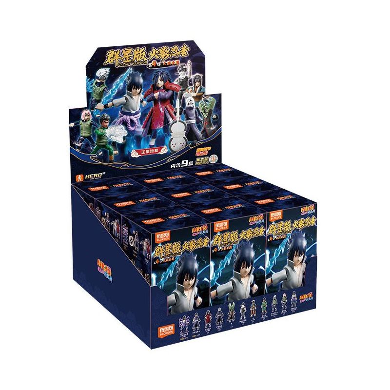 BLOKEES 71065 NARUTO SHIPPUDEN STAR EDITION TẬP 4 TRẬN CHIẾN BẮT ĐẦU bộ đồ chơi xếp lắp ráp ghép mô hình Movie & Game Phim Và Trò Chơi