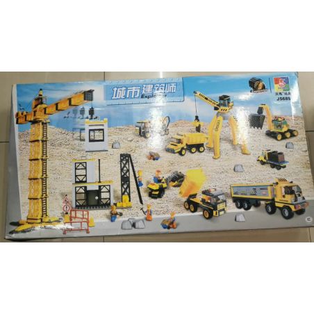 WOMA J5689 5689 KIẾN TRÚC SƯ ĐÔ THỊ bộ đồ chơi xếp lắp ráp ghép mô hình City Thành Phố