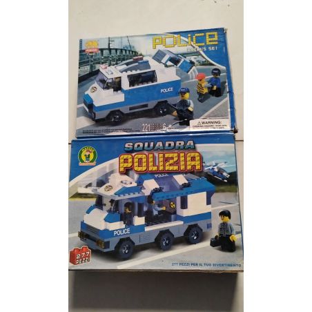 WOMA C9695 9695 XE CẢNH SÁT bộ đồ chơi xếp lắp ráp ghép mô hình City Thành Phố 221 khối