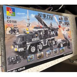 WOMA C0188 0188 XE CHỈ HUY PHÒNG KHÔNG HUNTER DRAGON bộ đồ chơi xếp lắp ráp ghép mô hình Military Army Quân Sự Bộ Đội 903 khối