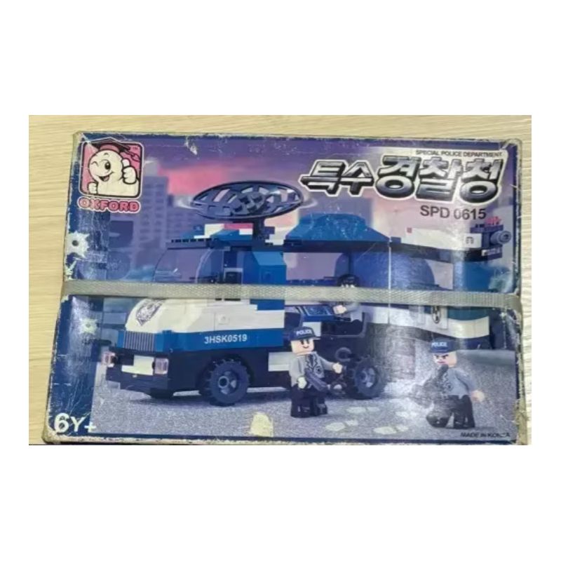 OXFORD SPD0615 0615 CƠ QUAN CẢNH SÁT ĐẶC BIỆT bộ đồ chơi xếp lắp ráp ghép mô hình City 특수경찰청 Thành Phố