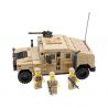 Kazi KY98403 98403 non  XE HUMVEE BỌC THÉP bộ đồ chơi xếp lắp ráp ghép mô hình Military Army Quân Sự Bộ Đội 420 khối