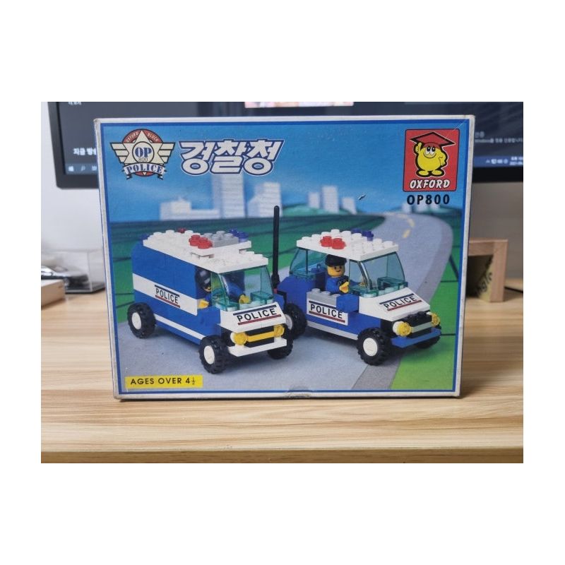 OXFORD OP800 CƠ QUAN CẢNH SÁT QUỐC GIA bộ đồ chơi xếp lắp ráp ghép mô hình City 경찰청 Thành Phố