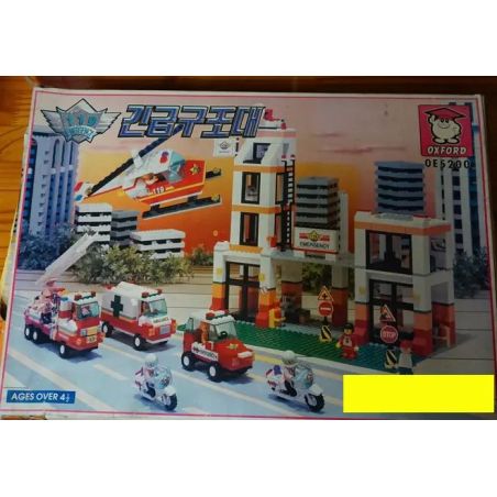 OXFORD OE5200 5200 THUỘC VỀ Y HỌC bộ đồ chơi xếp lắp ráp ghép mô hình City Thành Phố