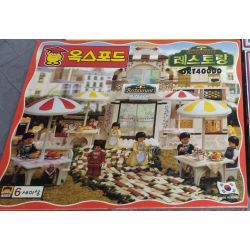 OXFORD ORT40000 40000 PHÒNG ĂN bộ đồ chơi xếp lắp ráp ghép mô hình City Thành Phố