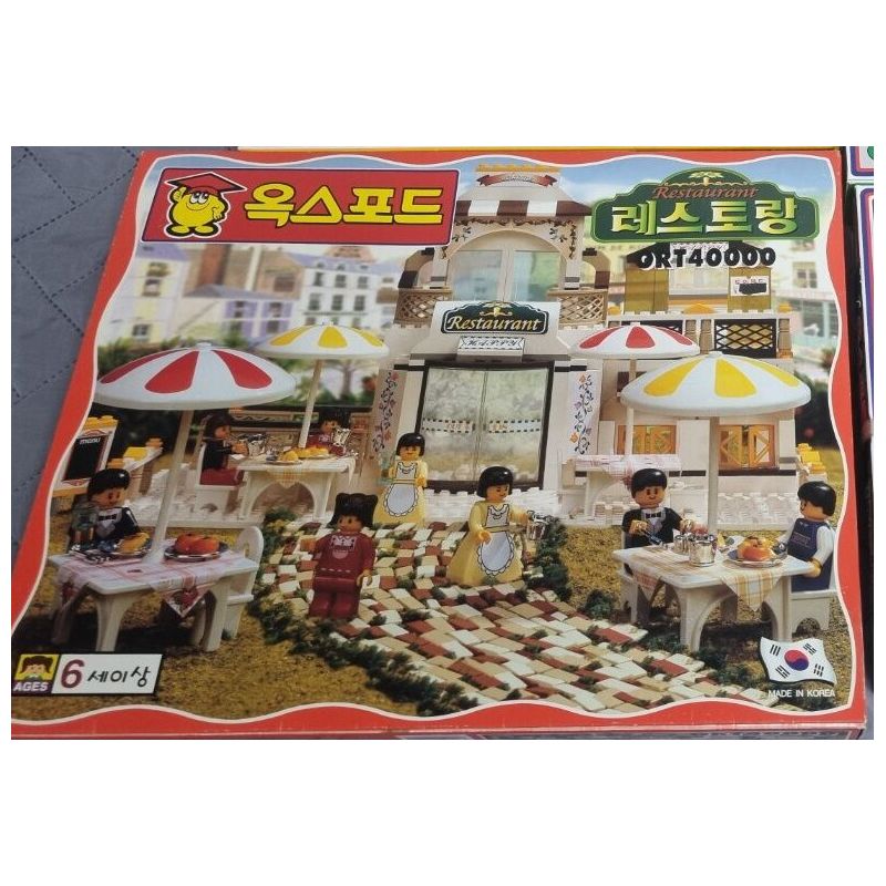 OXFORD ORT40000 40000 PHÒNG ĂN bộ đồ chơi xếp lắp ráp ghép mô hình City Thành Phố