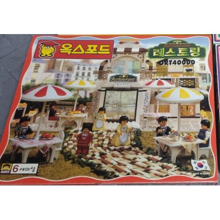 OXFORD ORT40000 40000 PHÒNG ĂN bộ đồ chơi xếp lắp ráp ghép mô hình City Thành Phố