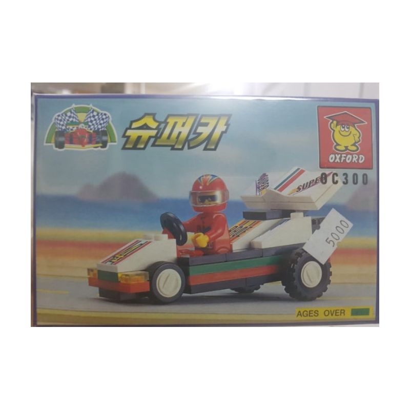 OXFORD OC300 CUỘC ĐUA bộ đồ chơi xếp lắp ráp ghép mô hình City Thành Phố