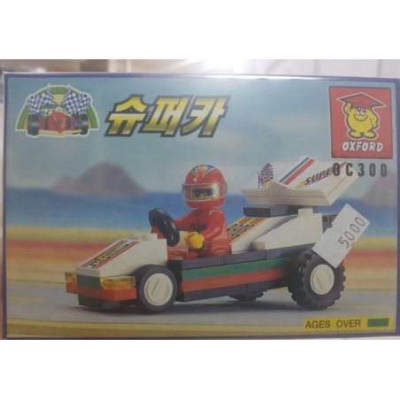 OXFORD OC300 CUỘC ĐUA bộ đồ chơi xếp lắp ráp ghép mô hình City Thành Phố