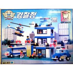 OXFORD OP3800 3800 ĐỒN CẢNH SÁT bộ đồ chơi xếp lắp ráp ghép mô hình City Thành Phố