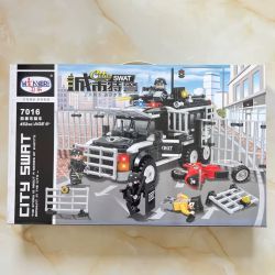 Winner 7016 SWAT THÀNH PHỐ PHƯƠNG TIỆN CHỐNG BẠO ĐỘNG bộ đồ chơi xếp lắp ráp ghép mô hình City 452 khối
