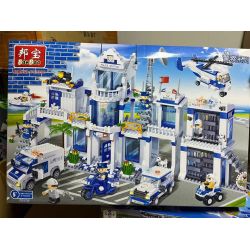 BANGBAO 8353 ĐỒN CẢNH SÁT bộ đồ chơi xếp lắp ráp ghép mô hình City Thành Phố