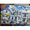 BANGBAO 8353 ĐỒN CẢNH SÁT bộ đồ chơi xếp lắp ráp ghép mô hình City Thành Phố
