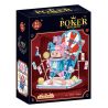WEILE CHUANGXIANG 2219 VUA BÀI POKER bộ đồ chơi xếp lắp ráp ghép mô hình 824 khối