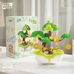 WEILE CHUANGXIANG 2236 QINGSONG KIẾM ĐƯỢC NHIỀU TIỀN bộ đồ chơi xếp lắp ráp ghép mô hình Arts & Crafts 688 khối