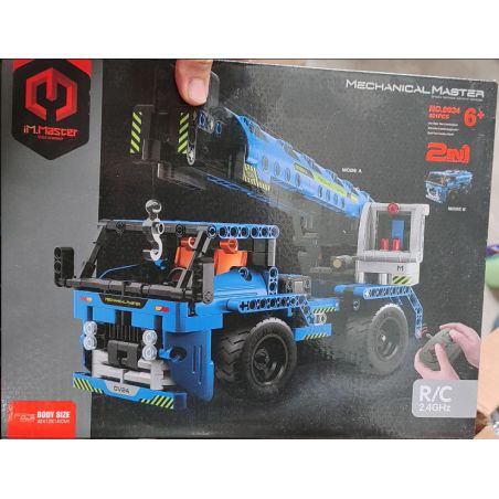 IM.MASTER QIHUI 8024 THỢ CƠ KHÍ LẮP RÁP Ô TÔ bộ đồ chơi xếp lắp ráp ghép mô hình Creator Sáng Tạo 401 khối