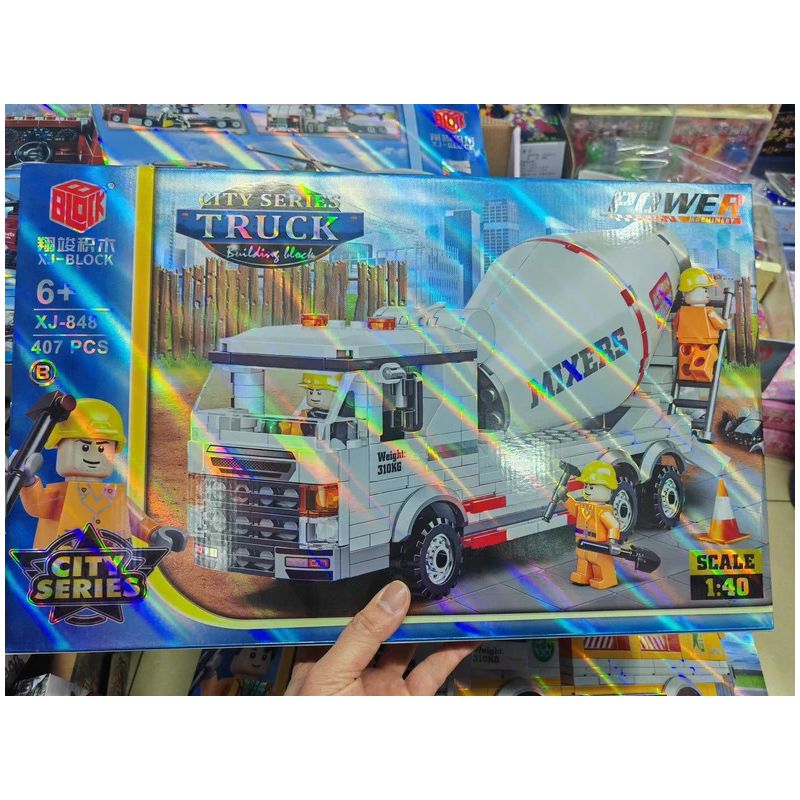 XIANGJUN XJ-848 XE BỒN bộ đồ chơi xếp lắp ráp ghép mô hình Creator Sáng Tạo