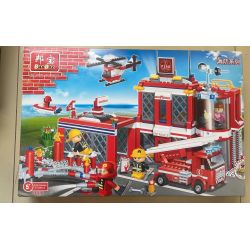 BANGBAO 8311 TRẠM CỨU HỎA bộ đồ chơi xếp lắp ráp ghép mô hình Creator Sáng Tạo 702 khối