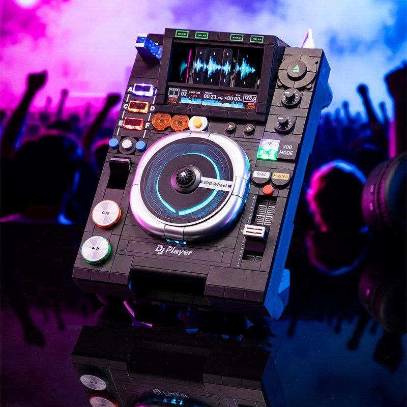 PANTASY 85037 MÁY NGHE NHẠC DJ bộ đồ chơi xếp lắp ráp ghép mô hình Creator DJ PLAYER Sáng Tạo 869 khối