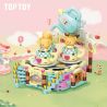 TOP TOY TC3504 3504 GẤU BƠ CÀ PHÊ SỮA TWIST CUP bộ đồ chơi xếp lắp ráp ghép mô hình BUTTERBRAR