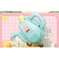 TOP TOY TC3504 3504 GẤU BƠ CÀ PHÊ SỮA TWIST CUP bộ đồ chơi xếp lắp ráp ghép mô hình BUTTERBRAR