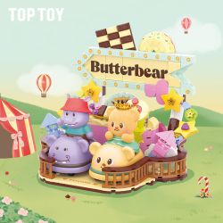 TOP TOY TC3505 3505 GẤU BƠ XE BỘI THU GIÒN bộ đồ chơi xếp lắp ráp ghép mô hình BUTTERBRAR