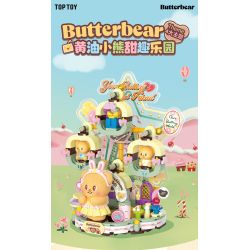TOP TOY TC3505 3505 GẤU BƠ XE BỘI THU GIÒN bộ đồ chơi xếp lắp ráp ghép mô hình BUTTERBRAR