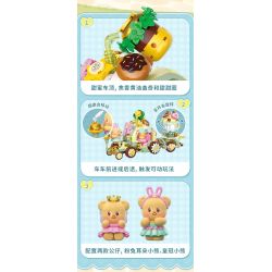 TOP TOY TC3505 3505 GẤU BƠ XE BỘI THU GIÒN bộ đồ chơi xếp lắp ráp ghép mô hình BUTTERBRAR