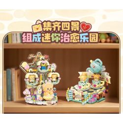 TOP TOY TC3505 3505 GẤU BƠ XE BỘI THU GIÒN bộ đồ chơi xếp lắp ráp ghép mô hình BUTTERBRAR