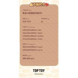 TOP TOY TC3505 3505 GẤU BƠ XE BỘI THU GIÒN bộ đồ chơi xếp lắp ráp ghép mô hình BUTTERBRAR