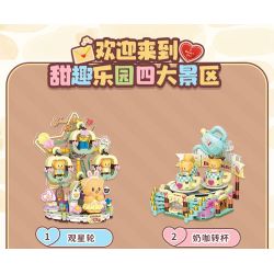 TOP TOY TC3505 3505 GẤU BƠ XE BỘI THU GIÒN bộ đồ chơi xếp lắp ráp ghép mô hình BUTTERBRAR