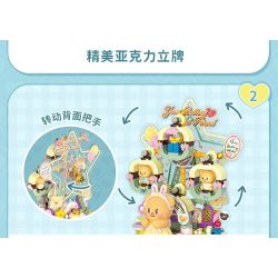 TOP TOY TC3505 3505 GẤU BƠ XE BỘI THU GIÒN bộ đồ chơi xếp lắp ráp ghép mô hình BUTTERBRAR