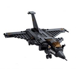 Kazi KY98407 98407 non  MÁY BAY CHIẾN ĐẤU bộ đồ chơi xếp lắp ráp ghép mô hình Military Army RAFALE FIGHTER Quân Sự Bộ Đội 191 khối