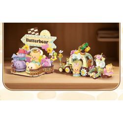 TOP TOY TC3506 3506 BUTTER BEARS BÁNH XE QUAN SÁT SAO bộ đồ chơi xếp lắp ráp ghép mô hình BUTTERBRAR