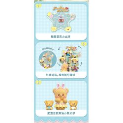TOP TOY TC3506 3506 BUTTER BEARS BÁNH XE QUAN SÁT SAO bộ đồ chơi xếp lắp ráp ghép mô hình BUTTERBRAR
