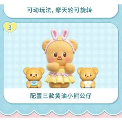 TOP TOY TC3506 3506 BUTTER BEARS BÁNH XE QUAN SÁT SAO bộ đồ chơi xếp lắp ráp ghép mô hình BUTTERBRAR