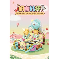 TOP TOY TC3506 3506 BUTTER BEARS BÁNH XE QUAN SÁT SAO bộ đồ chơi xếp lắp ráp ghép mô hình BUTTERBRAR