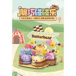 TOP TOY TC3506 3506 BUTTER BEARS BÁNH XE QUAN SÁT SAO bộ đồ chơi xếp lắp ráp ghép mô hình BUTTERBRAR
