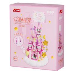 JAKI AK030 LÂU ĐÀI TRÊN MÂY TRONG MƠ CỦA NGÔI SAO bộ đồ chơi xếp lắp ráp ghép mô hình Girl Con Gái