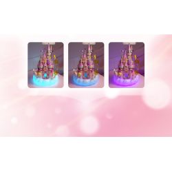 JAKI AK030 LÂU ĐÀI TRÊN MÂY TRONG MƠ CỦA NGÔI SAO bộ đồ chơi xếp lắp ráp ghép mô hình Girl Con Gái