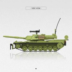 THIRDPARTY 300027 XE TĂNG M1 KRASNOVIA 1:35 tỷ lệ 1:35 bộ đồ chơi xếp lắp ráp ghép mô hình Military Army M1-KVT Quân Sự Bộ Đội 1154 khối
