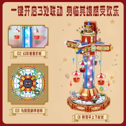 PANTASY 86003 DÙ XIẾC bộ đồ chơi xếp lắp ráp ghép mô hình Creator Sáng Tạo 1440 khối